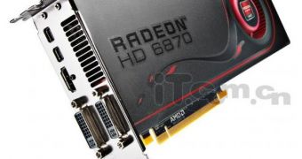AMD Radeon HD 6870 pictured