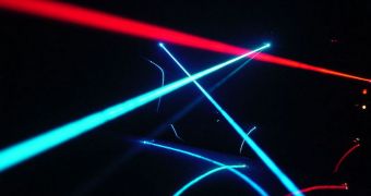 A UCSD physics group produced the world's smallest sub-wavelength laser that works at room temperature
