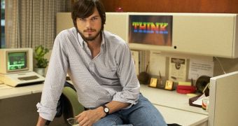 Ashton Kutcher as Steve Jobs in the upcoming Joshua Michael Stern-directed biopic
