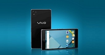 Concept design showing VAIO's first smartphone