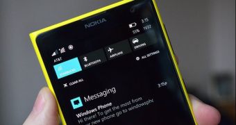 Windows Phone 8.1 Notification Center