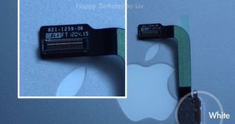Alleged iPad 3 component - dock connector