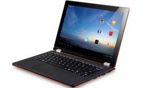 Firstview S1162 Notebook is an Android Lenovo Yoga clone