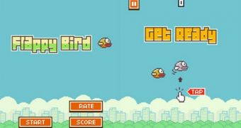 Flappy Bird for Android (screenshot)