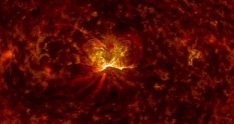 NASA image shows the Sun firing a powerful X1.6-class flare on September 10, 2014