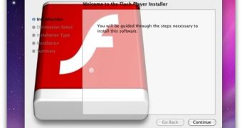 Flashback trokan masquerading as Flash Player installer