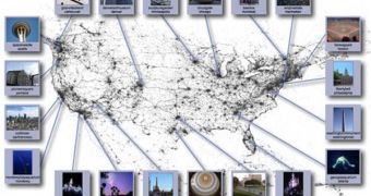 Cornell University researchers create world maps using Flickr images