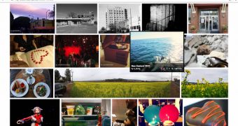 The new Flickr photos view