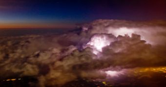 Storm clouds and lightning strikes can produce significant amounts of X-rays that may be harming airline passengers