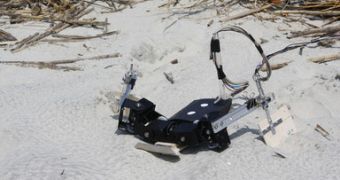 FlipperBot sea-turtle robot