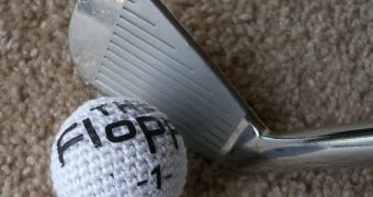 Floppy, The Revolutionary Indoor Golf Ball