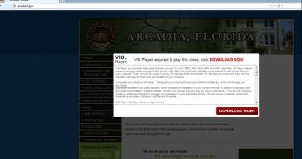 Florida government website hacked