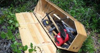Coffin-shaped box full of weapons was found in Volusia County