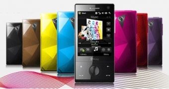 HTC Diamond in all the available colors