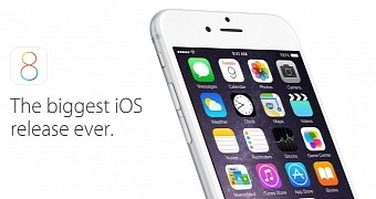 iOS 8 promo