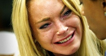 Lindsay Lohan breaks down in tears after being sentenced to jail for 90 days