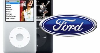iPods + Ford logo