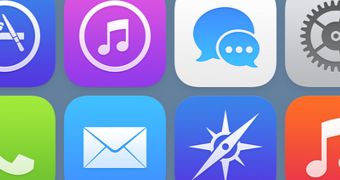 iOS 7 icons remix