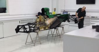 Caterham CT05 3D printed car body