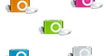 Four New Colors Available for iPod Shuffle