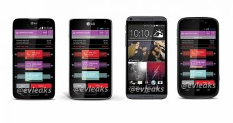 LG Pulse, LG Unify, HTC Desire 816, and ZTE Emblem for Virgin Mobile USA