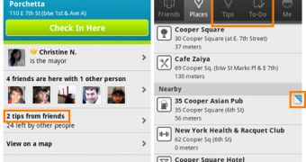 Foursquare for Android Updated to 2.0