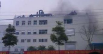 Foxconn factory explosion