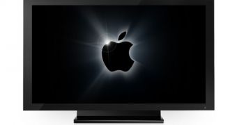 Apple HD TV mockup