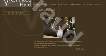 Fake hotel websites