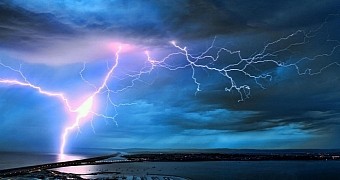 Thunder is noise produced by air when heated by lightning