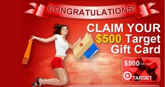 “Free $1000 Target Giftcard” Offered in SMS Spam Campaign