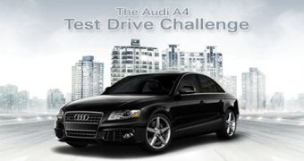Audi A4 Driving Challenge header