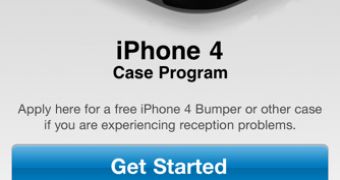 iPhone 4 Case Program user interface