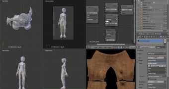 Free Professional Creation Suite Blender in action