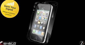 ZAGG invisibleSHIELD for iPhone 4