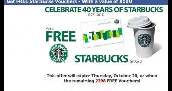 Starbucks seems to be giving away a lot of free meals