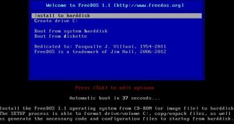FreeDOS Resurrected, Version 1.1 Released