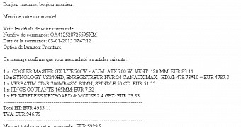 Malicious email distributing CTB-Locker