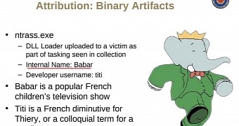 Babar attribution from Canadian intelligence
