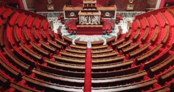 Interior of the French National Assembly