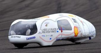 The La Joliverie team have been participating in the Shell Eco Marathon since 1992