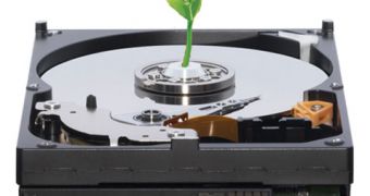 Wester Digital GreenPower hard disk drive