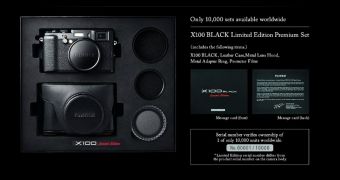 Fujifilm X100 Black Edition rangefinder-like camera