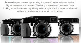Fuji X camera gets customization service in the UK