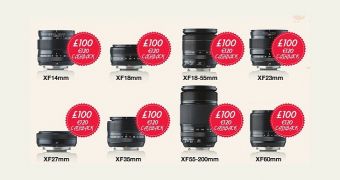 Fujifilm UK XF lens deal