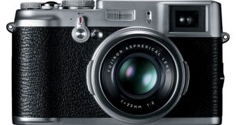 The FinePix X100 compact digital camera