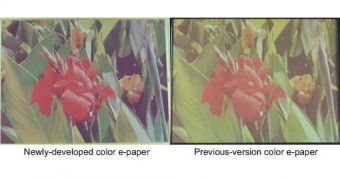 Fujitsu prepares new color e-paper