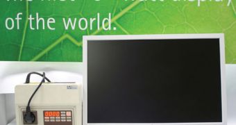 The Fujitsu Siemens Computers SCENICVIEW ECO monitors need zero power in standby