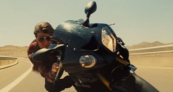Tom Cruise did most of his own stunts for "Mission: Impossible 5 - Rogue Nation"