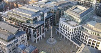 Paternoster Square is the home of the London Stock Exchange. A new NEF report shows that further economic growth is impossible without harming the environment extensively